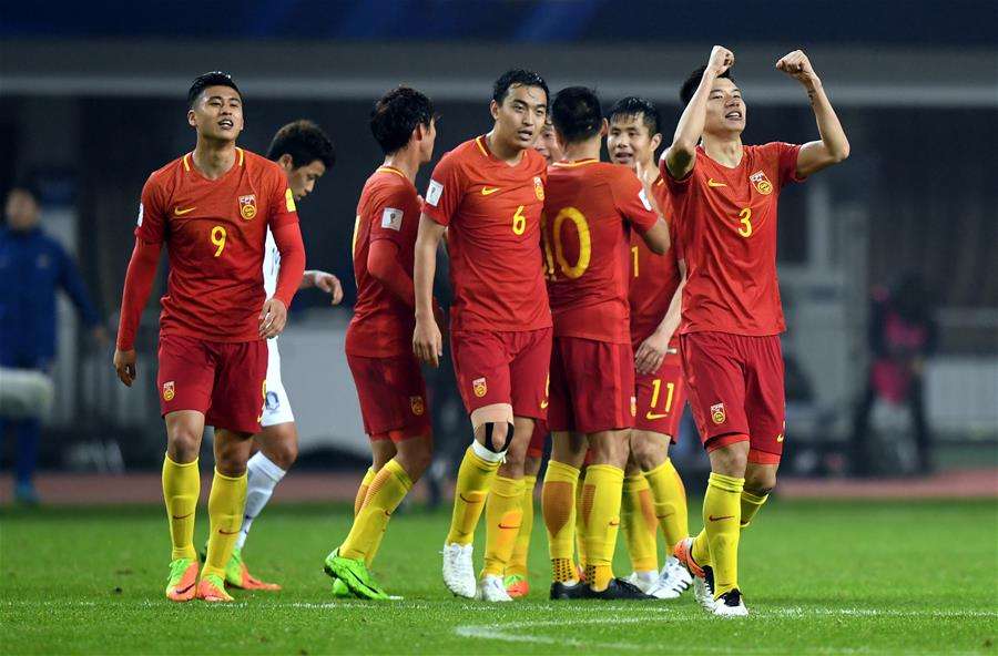中国对韩国足球直播，直播男足球中国对韩国!