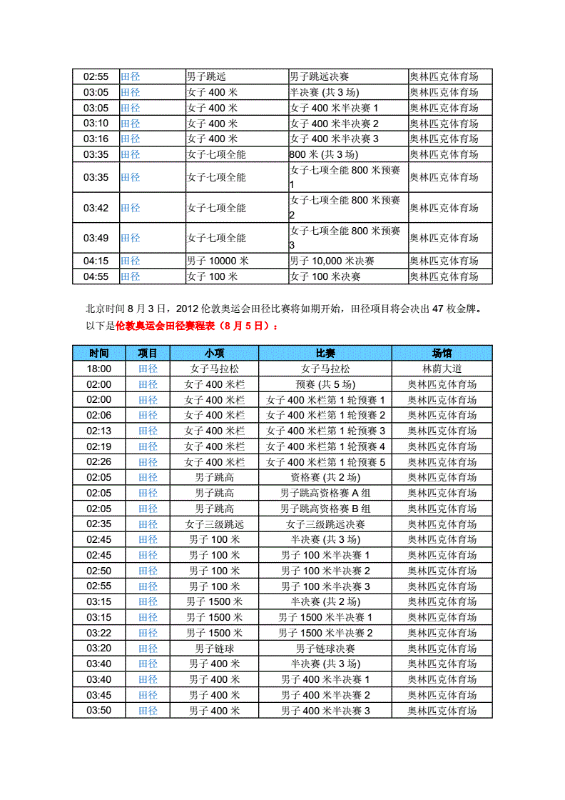 赛程表奥运会，赛程表奥运会下载!