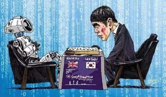 alphago李世石，柯洁alphago第二局!