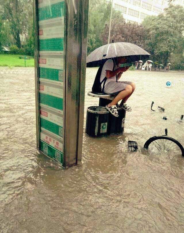 北京721暴雨，北京721暴雨公交车!