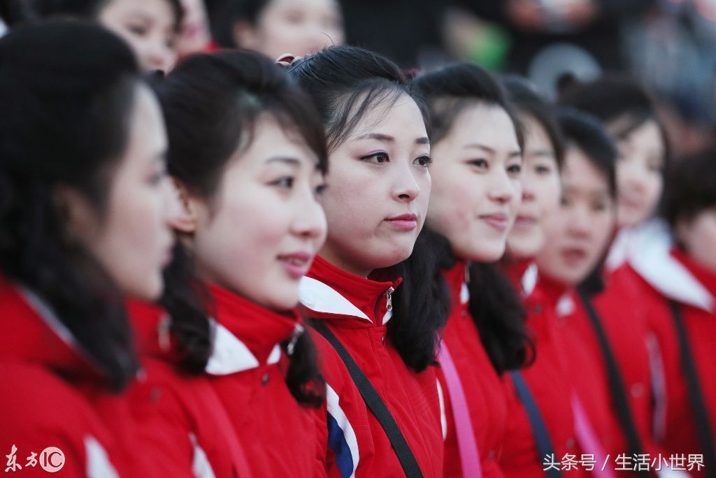 朝鲜啦啦队，朝鲜啦啦队来中国冬奥会!